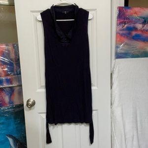 Soft navy dress from Gap